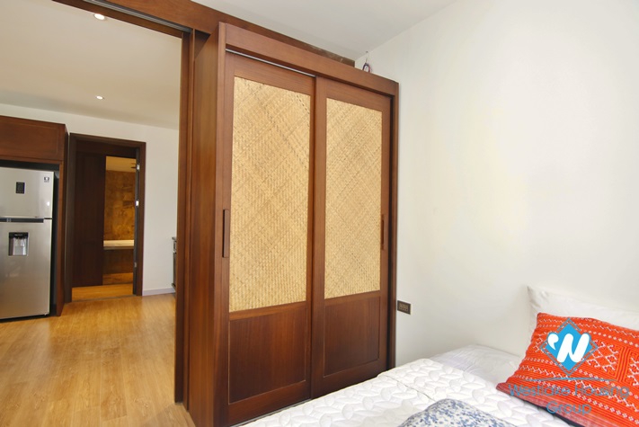 Serviced apartment for rent in Hoan Kiem District, absolutely quiet area